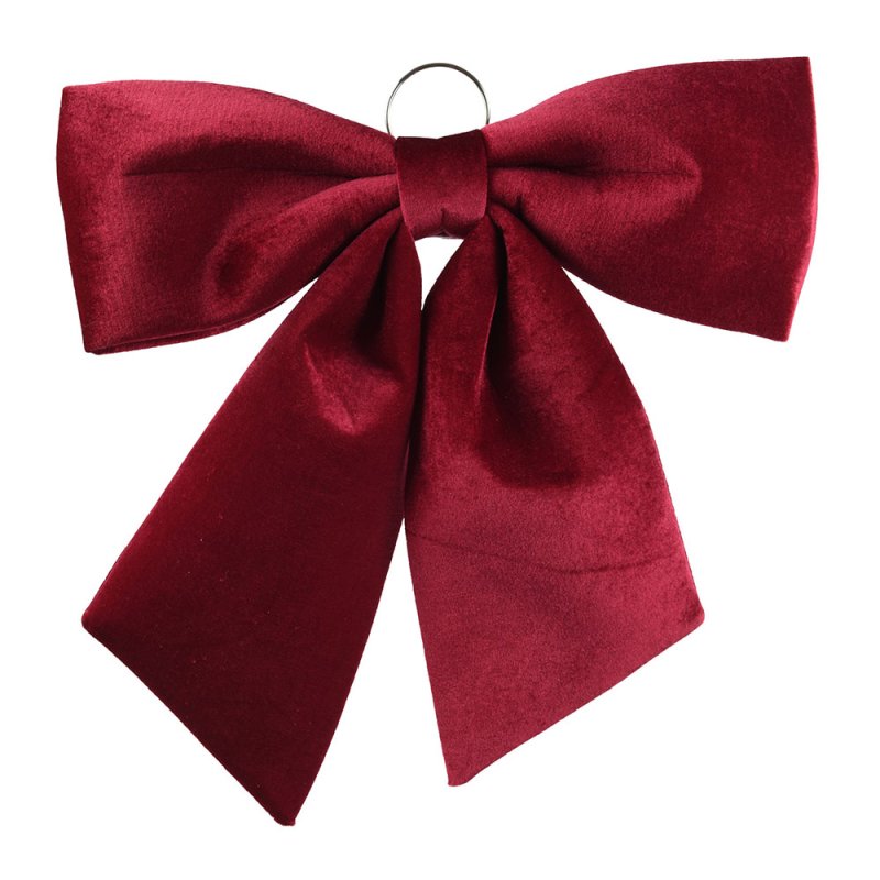 Decorative Polyester Bow Red 52cm