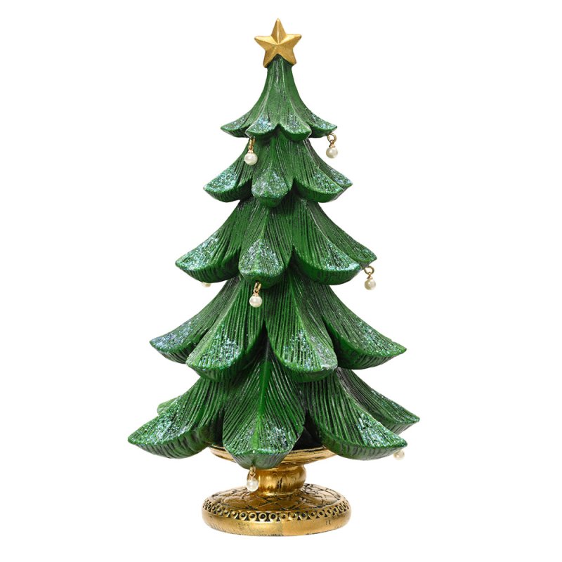 Polyresin Tree With Pearls 24cm