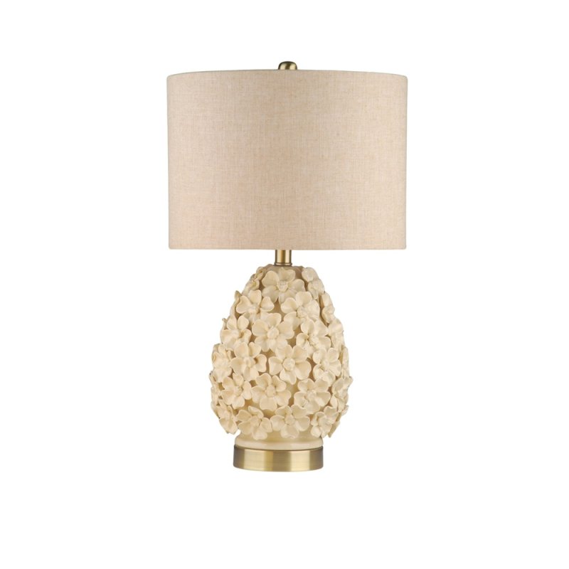 Mindy Brownes Sara Table Lamp Cream Base With Cream Shade