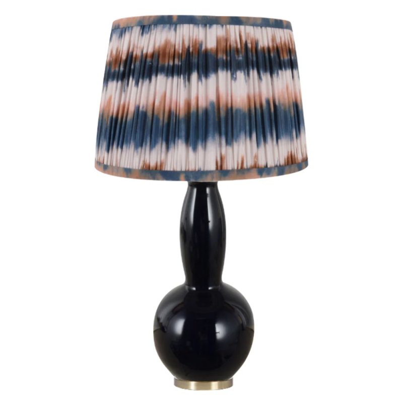 Mindy Brownes Poppy Table Lamp Black Base With Multi-Coloured Shade