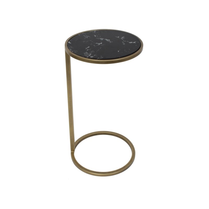 Mindy Brownes Oscar Sofa/Side Table With Black Top
