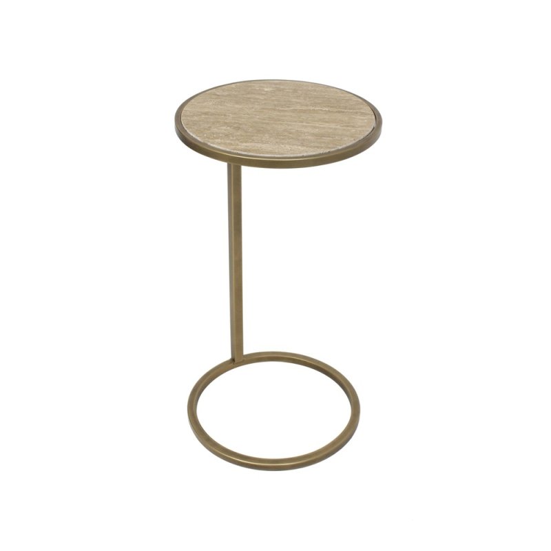 Mindy Brownes Oscar Sofa/Side Table With Tan Top