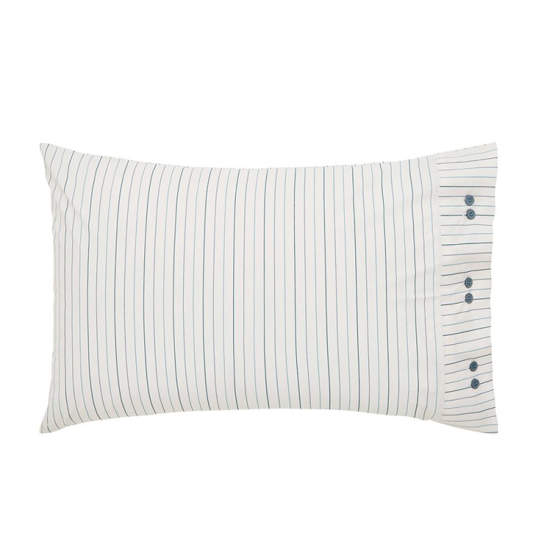 Bedeck Of Belfast Celina Pillowcase Pair Celadon/Olive Pc co
