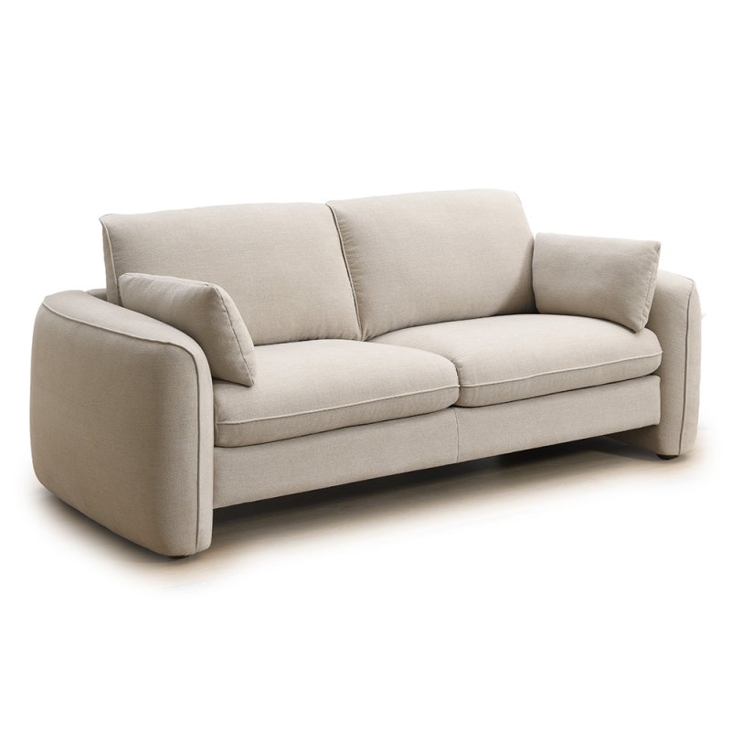 Constance 3 Seater Sofa Fabric Tuscany Oatmeal 