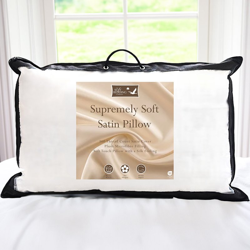 The Soft Bedding Company Satin Pillow