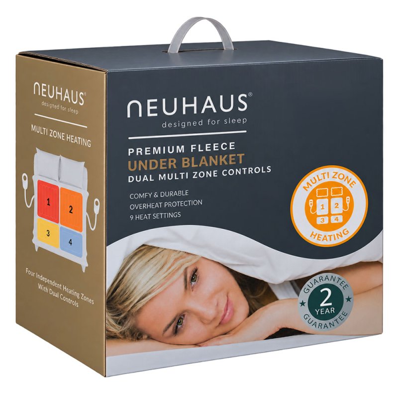 Neuhaus Premium Fleece Double Electric Blanket