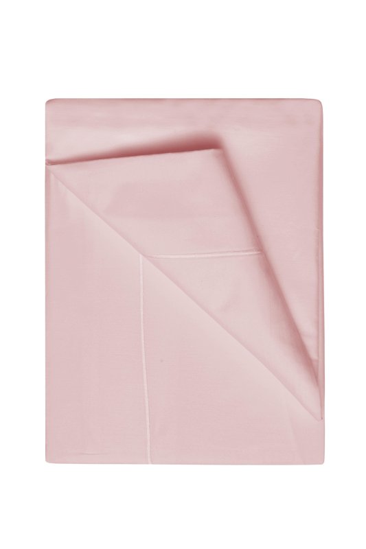 Belledorm 400 Thread Count Egyptian Cotton Super King Flat Sheet Blush