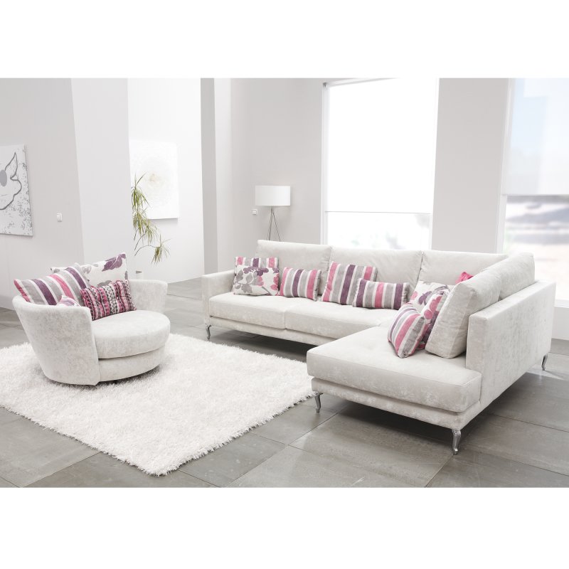 Fama MyNest Swivel Armchair Fabric Series Meubles