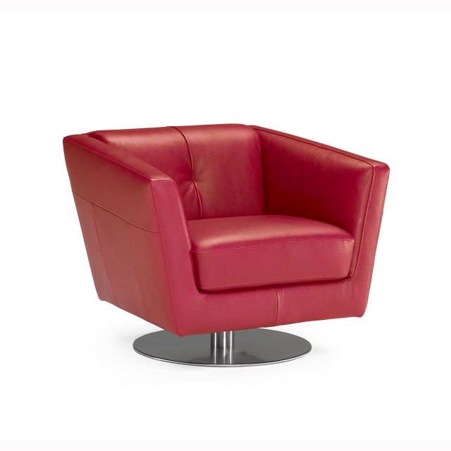 Natuzzi Editions Fidenza Chair Leather Category 10 Swivel Chairs Natuzzi Editions Fidenza Chair Leather Category 10