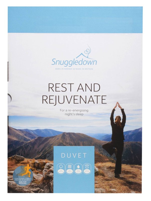 Snuggledown Snuggledown Rest & Rejuvenate Double Duvet 13.5 Tog