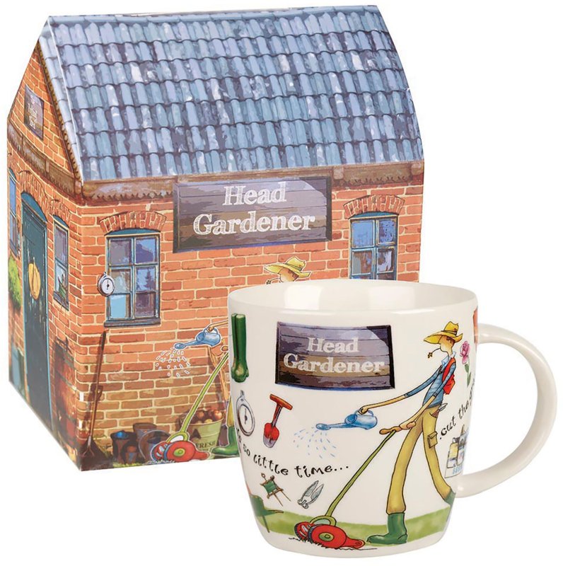 At Your Leisure Churchill At Your Leisure ''Head Gardener'' Mug