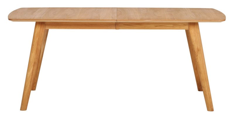 Bjorn Oak 6-10 Person Extending Dining Table