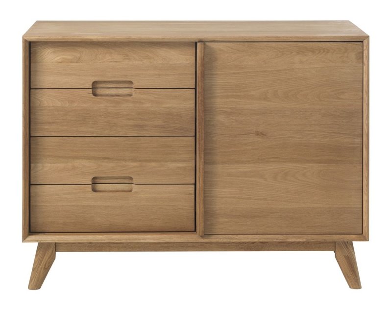 Bjorn Oak Narrow Sideboard