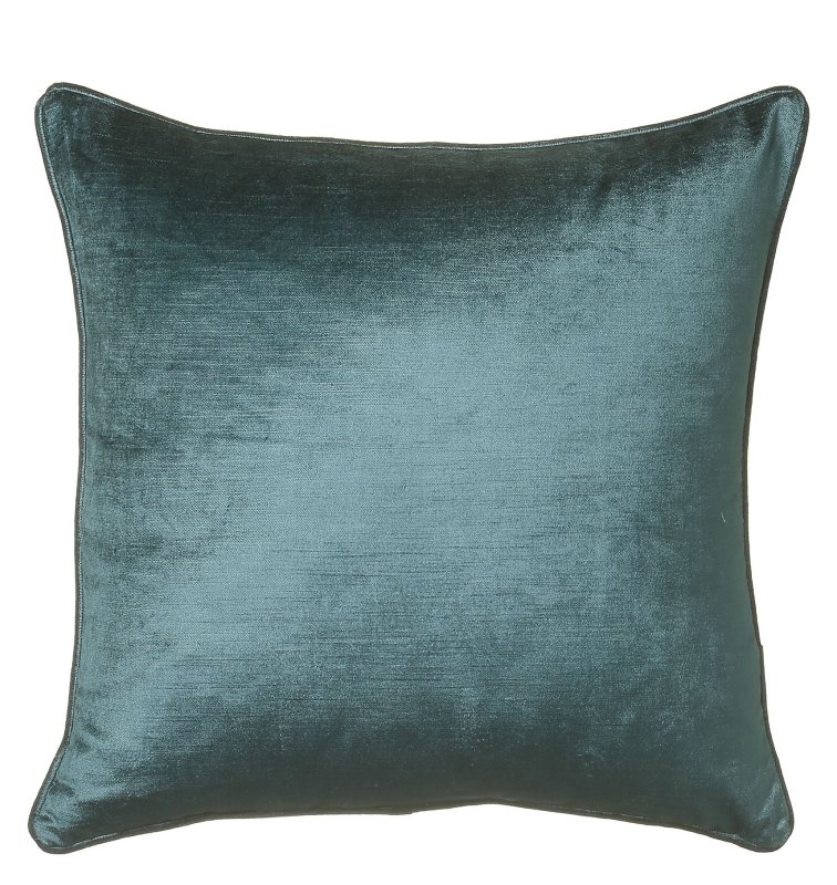 Scatterbox Scatter Box Velvet Sheen Teal & Stone Cushion