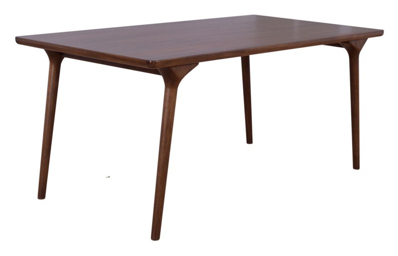 Zurich Natural Walnut 4-6 Person Dining Table
