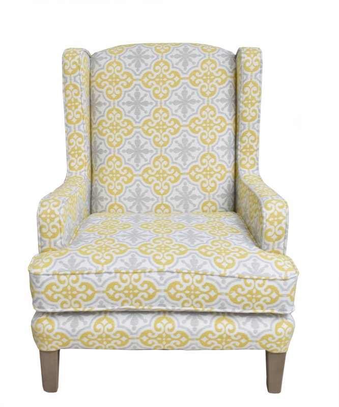 Hillary Wing Chair Fabric C