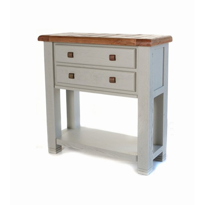 Aquitane Weathered Oak Grey Console Table