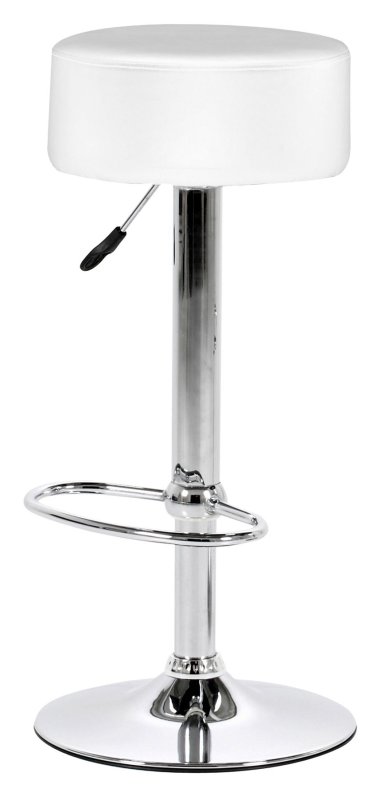 Dumpling Bar Stool White