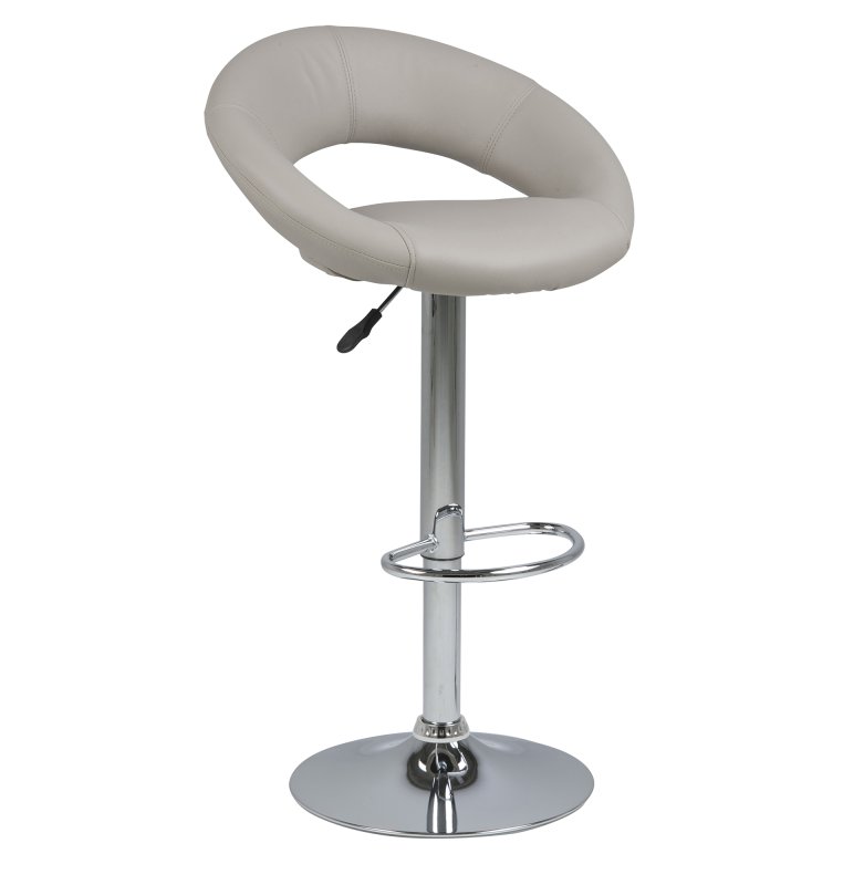 Plump Barstool Taupe (PU)