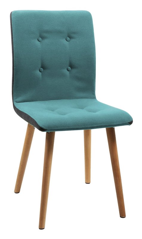 Frida Light Petrol Upholstered Dining Chair