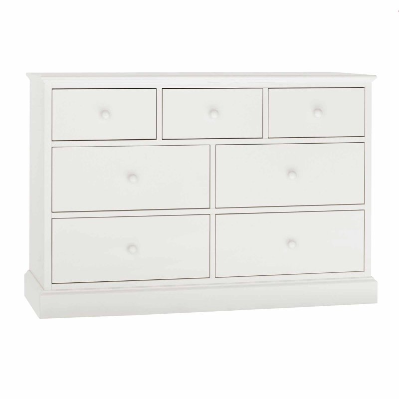 Julie 4 + 3 Chest Of Drawers White