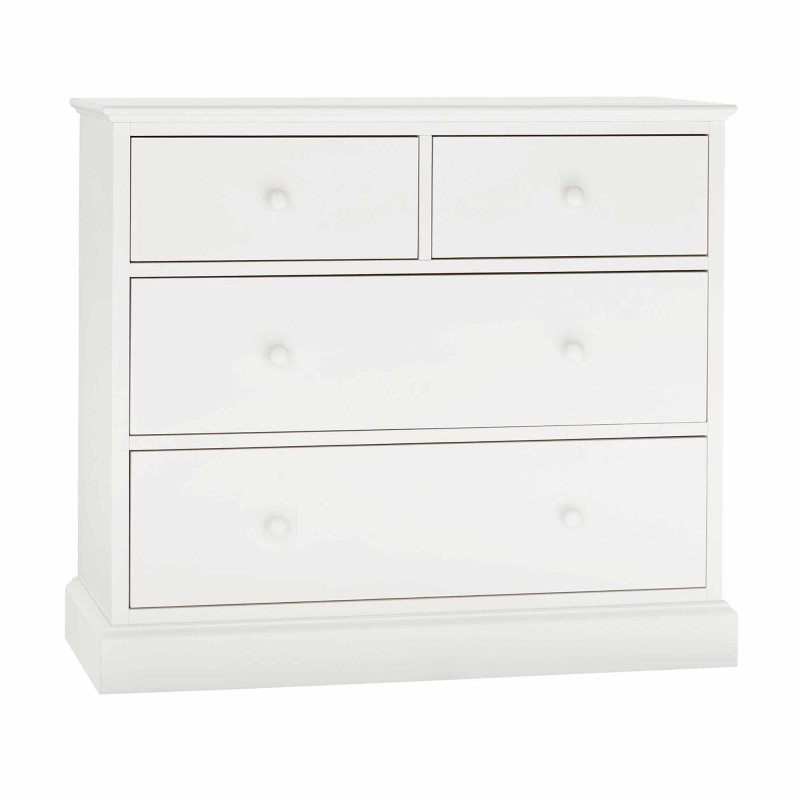 Julie 2 + 2 Chest Of Drawers White