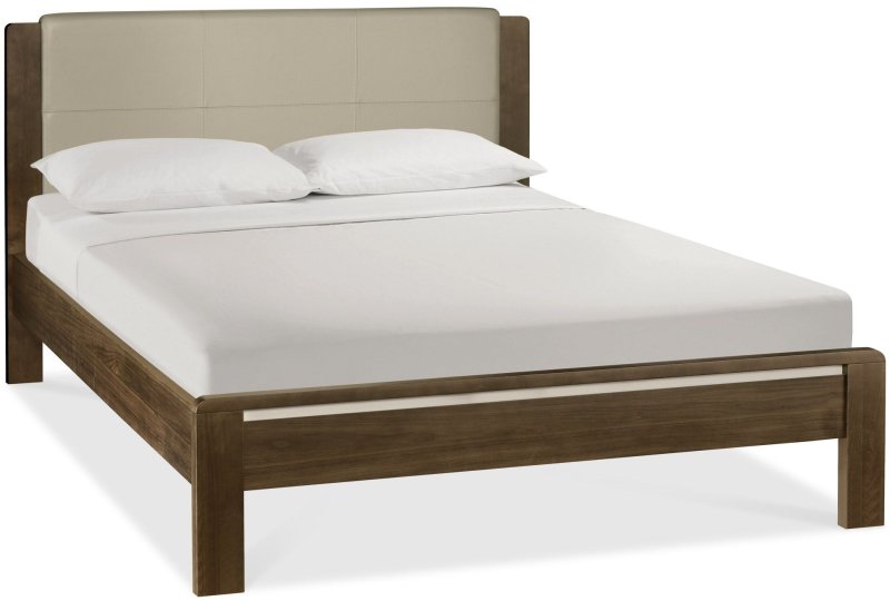 Essen Walnut Double (135cm) Bedstead