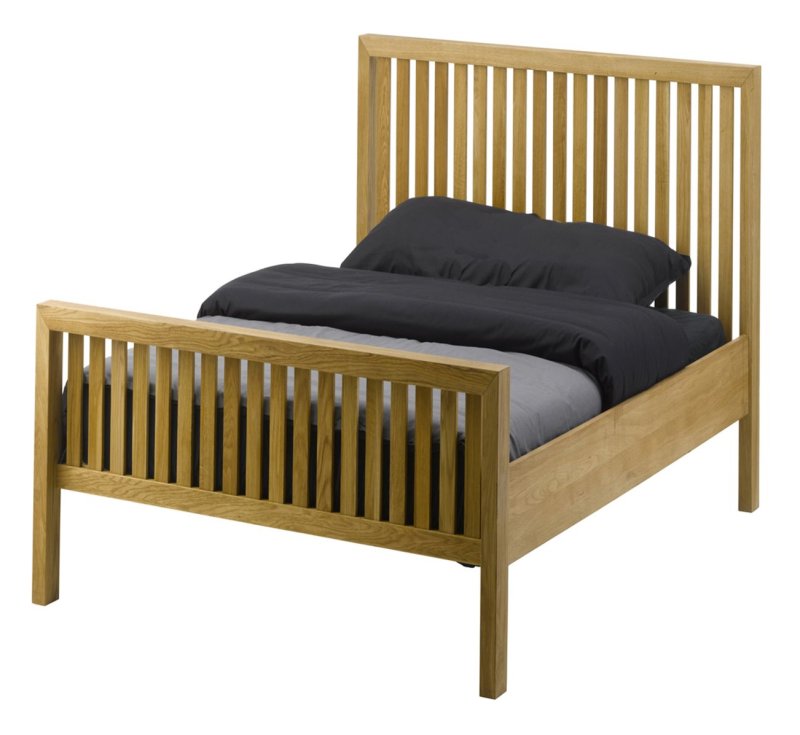 Athens Oak Single (90cm) Bedstead
