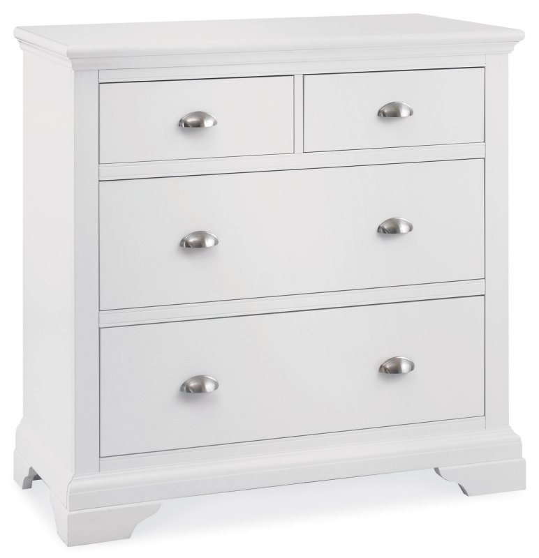 Lipari 2 + 2 Chest Of Drawers White 