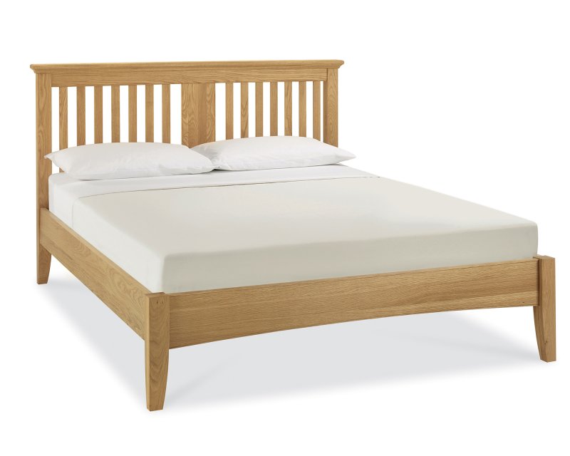 Lipari King Bedstead Oak 