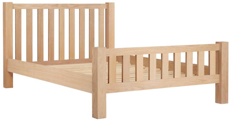 Sapphire Oak King Bedstead (Available in Galway & Kilkenny) RRP €849 OUR PRICE €469 SAVE €380