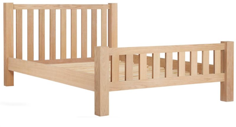 Sapphire Oak Super King (180cm) Bedstead