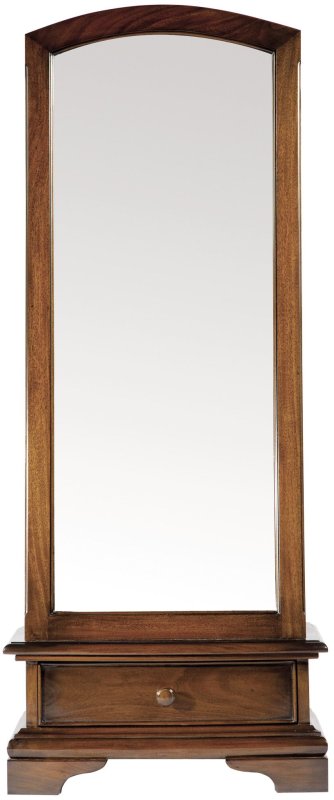Normandie Cheval Mirror Mahogany