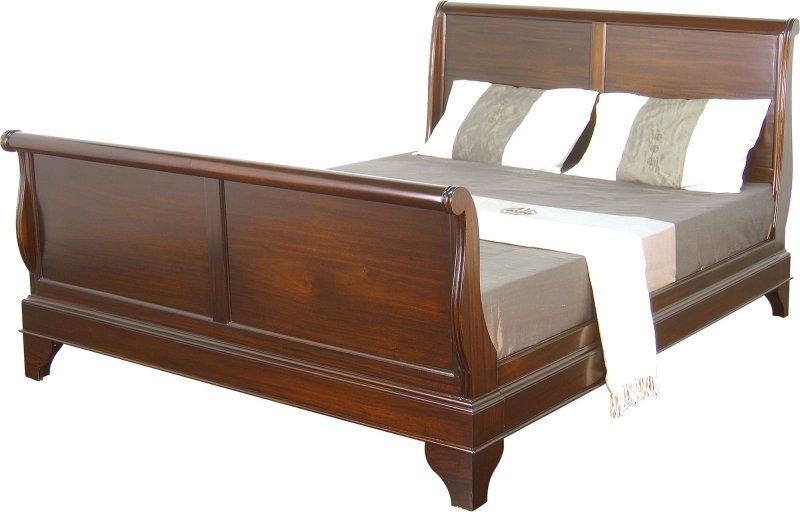 Satin Bedroom Montpelier Mahogany Super King (180cm) Bedstead