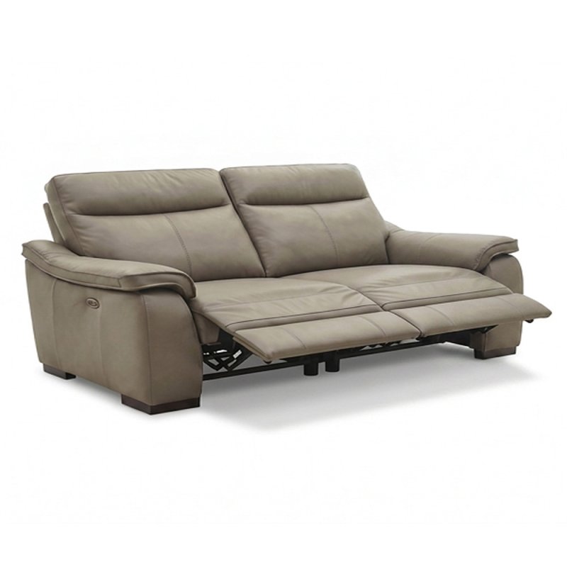 Vincenzo 3.5 Seater Manual Reclining Sofa Leather Category 20 