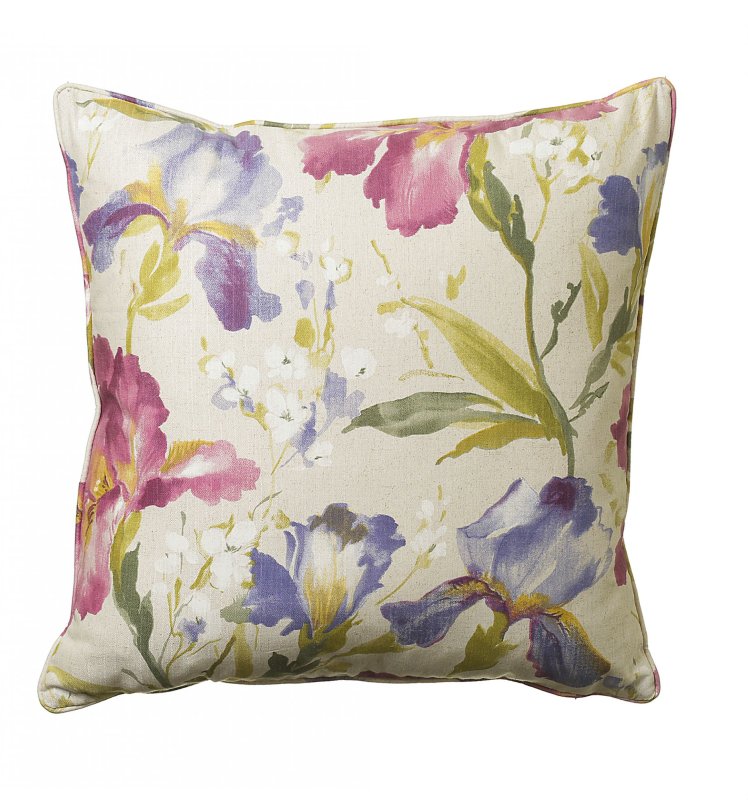 Scatterbox Scatter Box Iris Floral Pink Cushion