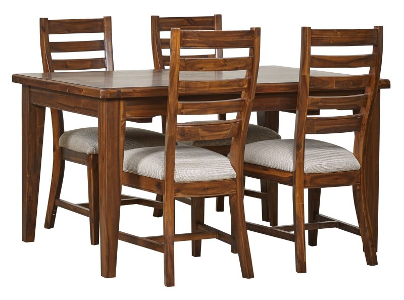 Wordsworth 6-8 Person Extending Dining Table + 4 Chairs