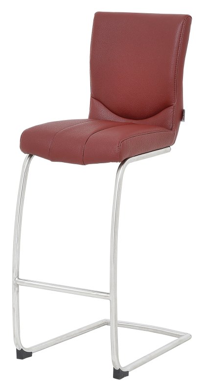 Terrano Barstool Cantilever Red PU