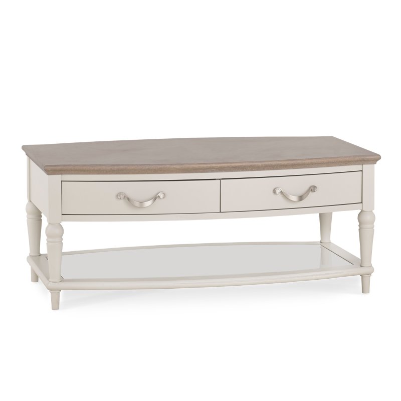 Freeport Grey Washed Oak Coffee Table 