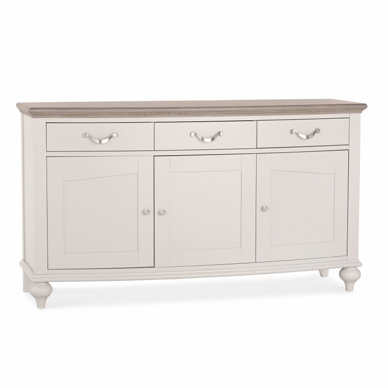 Freeport Grey Washed Oak Wide Sideboard 