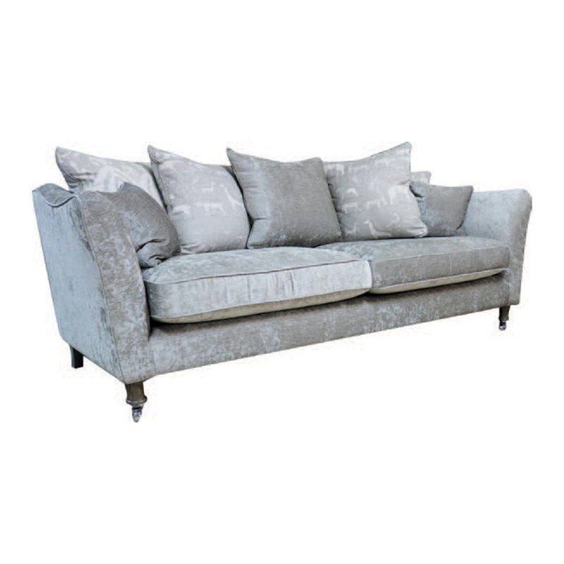 Chateauneuf 4 Seater Scatter Back Sofa Fabric B image