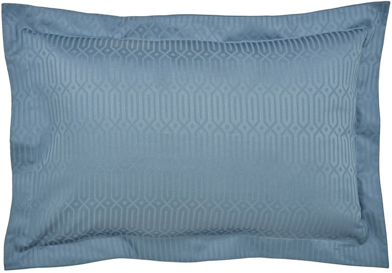 Peacock Blue Hotel Peacock Blue Hotel Rivage Oxford Pillowcase Prussian Blue