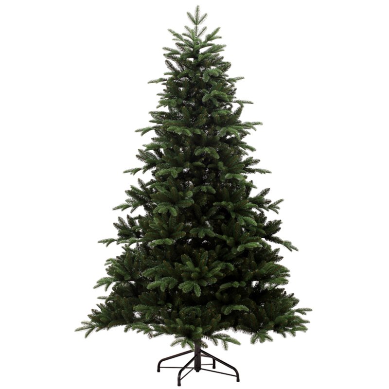 210cm/7ft Noble Pine Christmas Tree Green