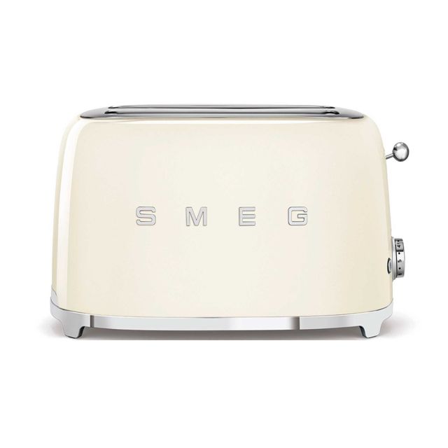Smeg SMEG 2 Slice Toaster Cream Toasters Meubles