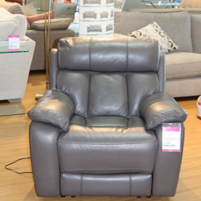 Durante Electric Reclining Armchair Leather Available In Galway