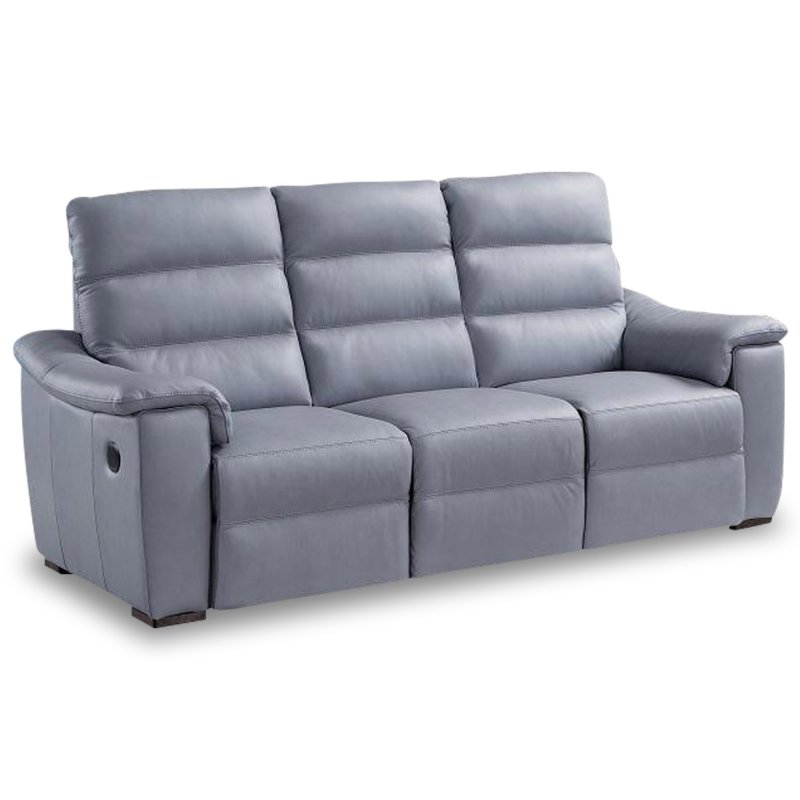 Egoitaliano Marina 3 Seater Sofa With 3 Seat Cushions Leather B
