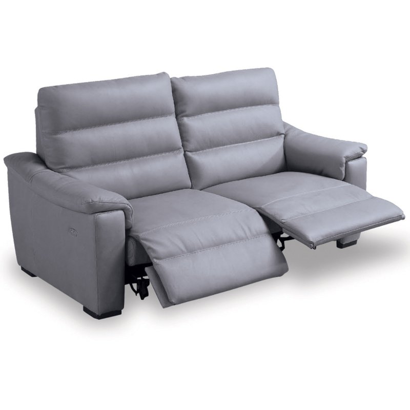 Egoitaliano Marina 2 Seater Sofa With 2 Recliners & 2 Seat Cushions Leather B