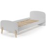 Vipack Kiddy Single (90cm) Bed Cool Grey