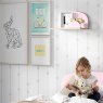 Vipack Kiddy Wall Shelf 45cm Old Pink  