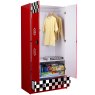 Vipack Monza 2 Door Wardrobe Red 